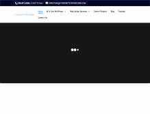 Tablet Screenshot of cyberneticwebdesign.com